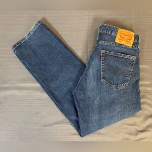 Levi’s 505 Regular Fit Jeans W34 L30 Straight Leg Medium Wash Classic Denim